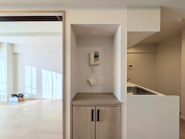 ちょっとした収納もあります♪