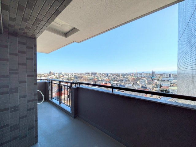 バルコニーは眺望良好♪