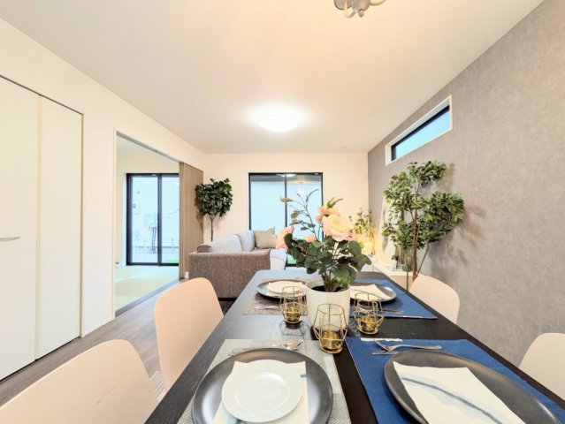 アクセントクロスが特徴的！