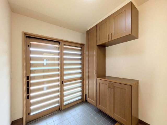 コンロ毎日のいってきますとただいまはこの玄関で!