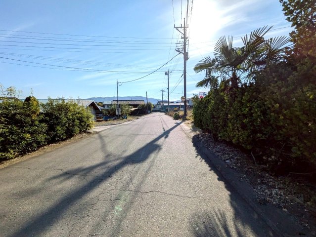 前面道路